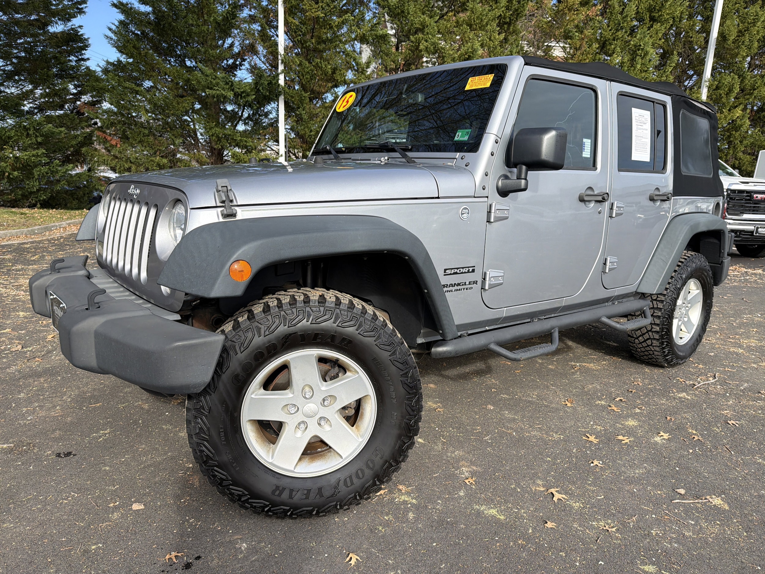 2015 Jeep Wrangler Unlimited Sport photo 4