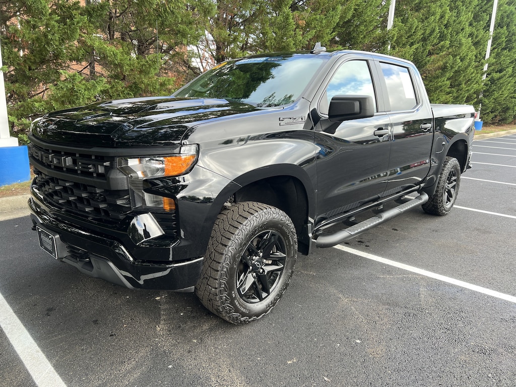 Certified 2024 Chevrolet Silverado 1500 Custom Trail Boss Pickup