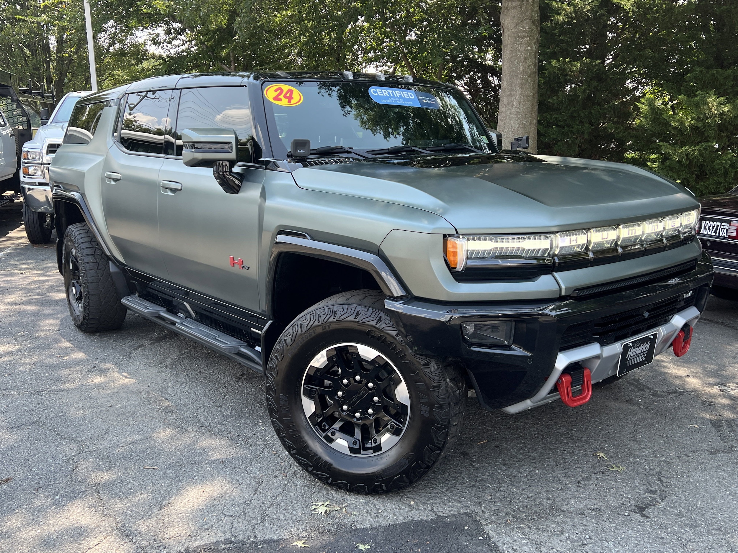 Certified 2024 GMC HUMMER EV 3X with VIN 1GKB0RDC7RU103590 for sale in Charlotte, NC