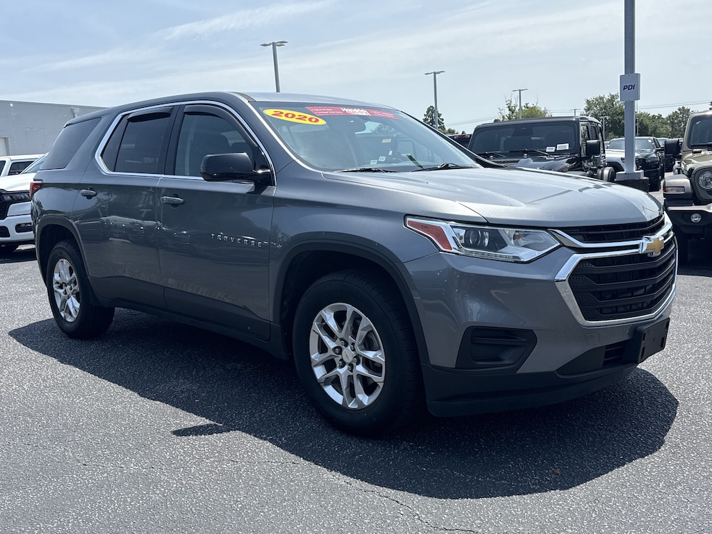 Used 2020 Chevrolet Traverse LS SUV