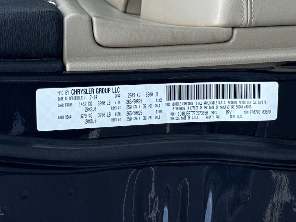 Used 2014 Jeep Grand Cherokee Limited SUV