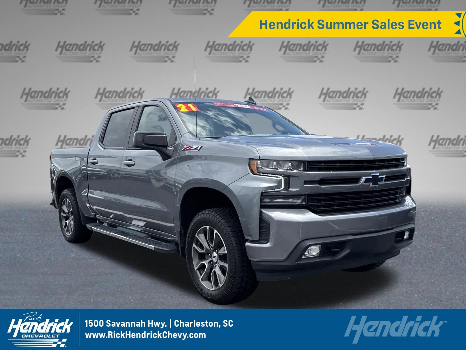 Used 2021 Chevrolet Silverado 1500 For Sale in Charleston, SC VIN