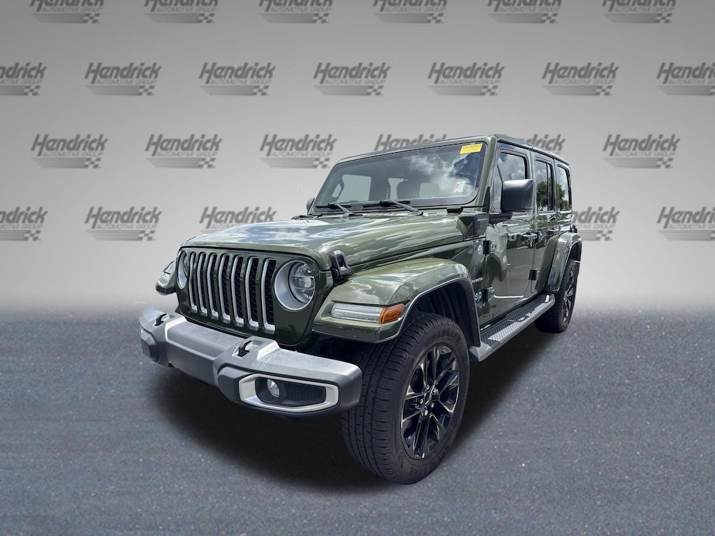 Used 2021 Jeep Wrangler 4xe Unlimited Sahara Convertible