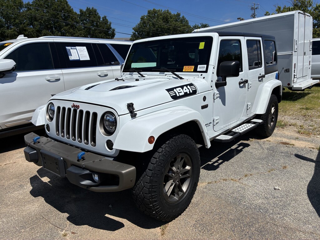 Used 2016 Jeep Wrangler Unlimited 75th Anniversary Convertible