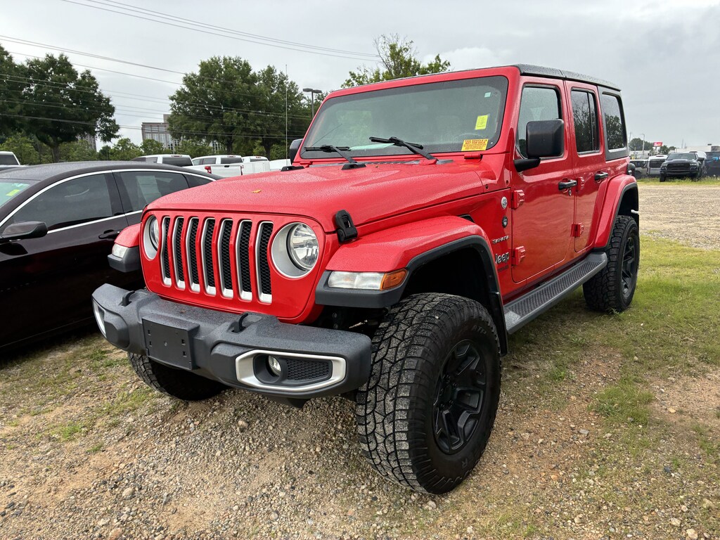 Used 2018 Jeep Wrangler Unlimited Sahara Convertible