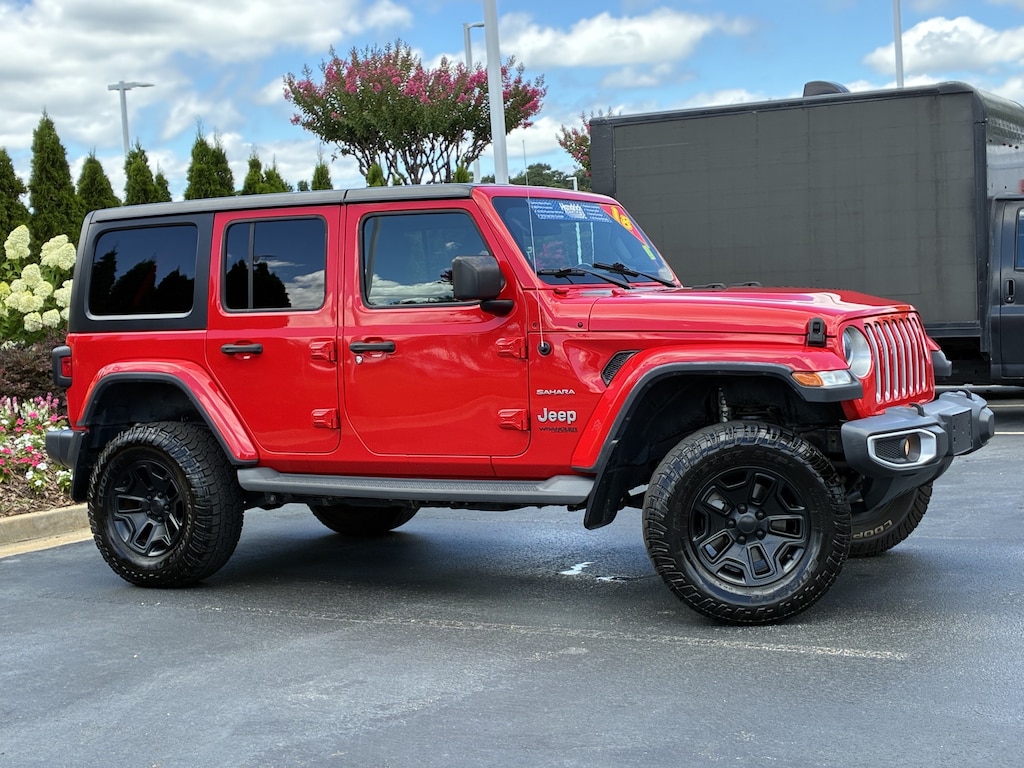 Used 2018 Jeep Wrangler Unlimited Sahara Convertible