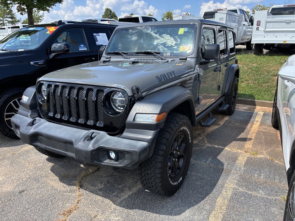 Used 2020 Jeep Wrangler Unlimited Willys Convertible