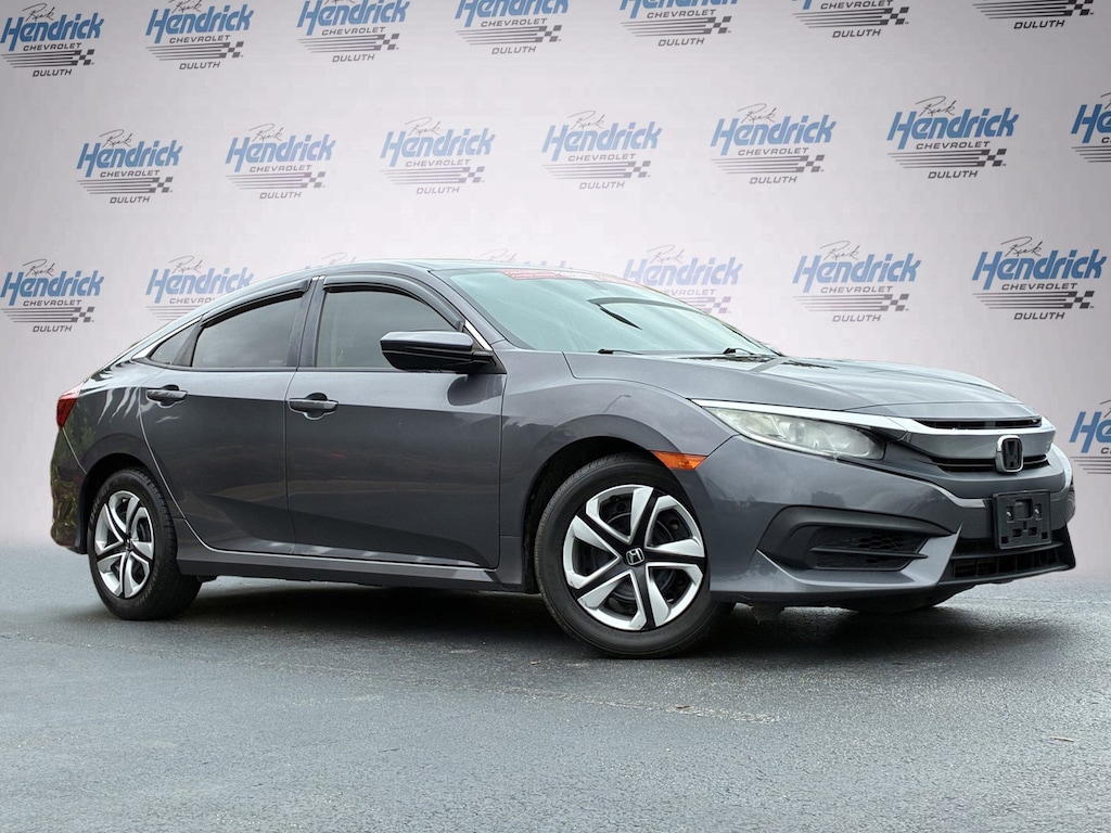 Used 2017 Honda Civic LX Sedan