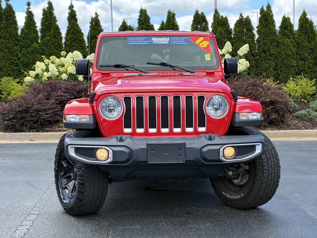 Used 2018 Jeep Wrangler Unlimited Sahara Convertible