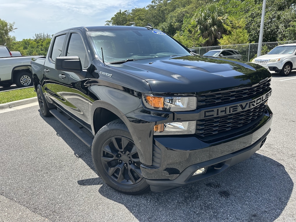 Used 2021 Chevrolet Silverado 1500 Custom Pickup