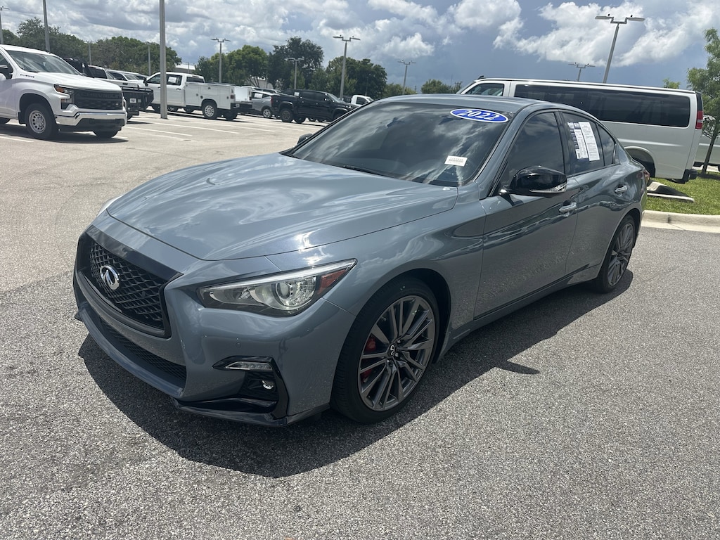 Used 2022 INFINITI Q50 RED SPORT 400 Sedan