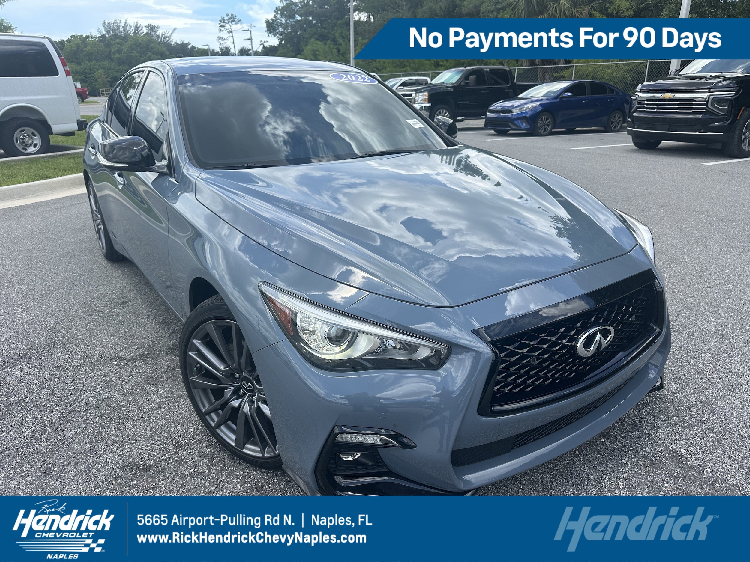 INFINITI Q50 RED SPORT 400