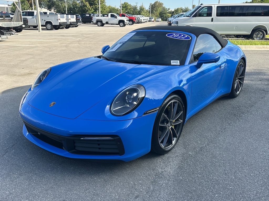 Used 2022 Porsche 911 Carrera Convertible