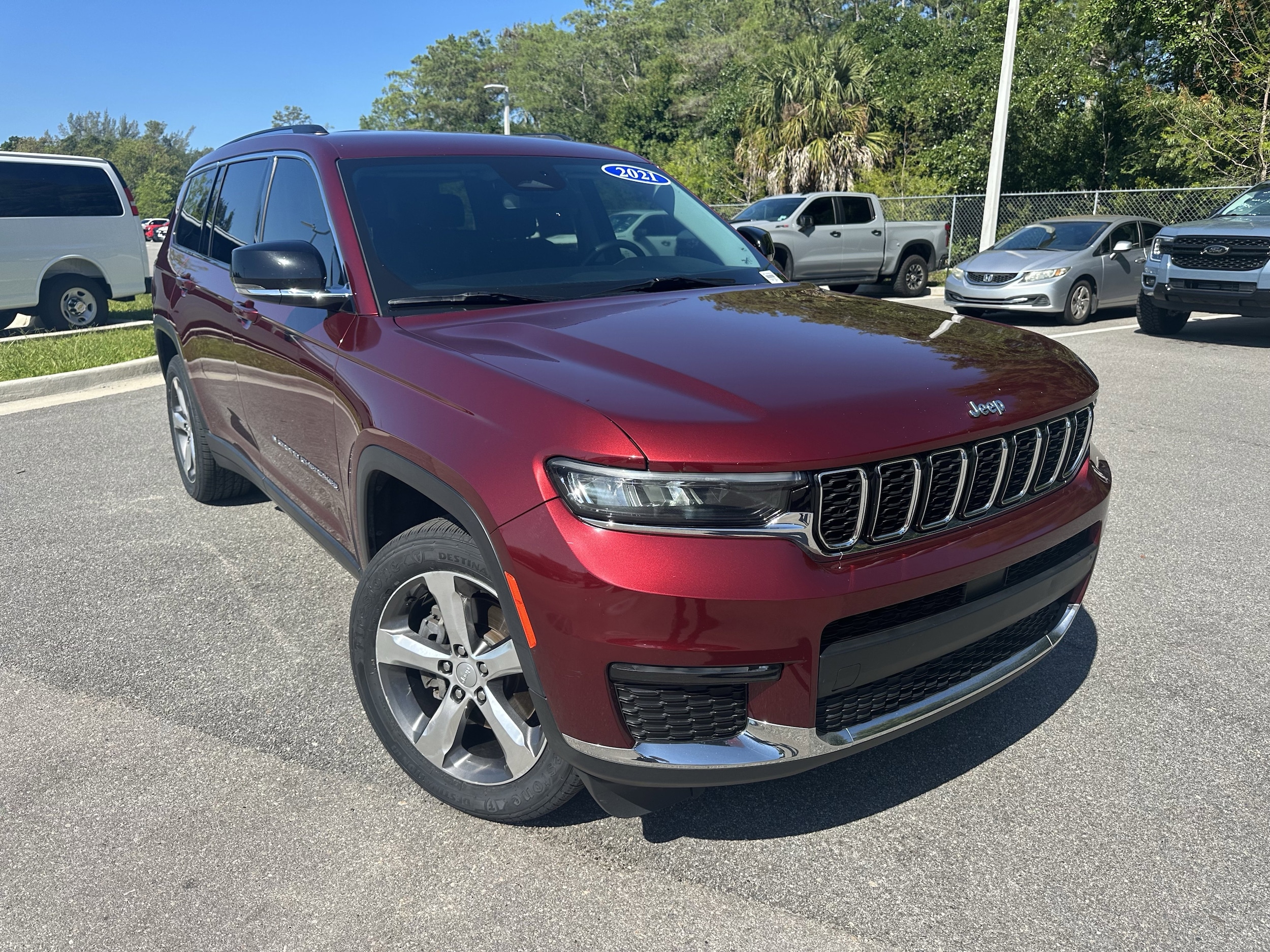 maroonページ Used 2021 Jeep Grand Cherokee L For Sale in Naples, FL VIN