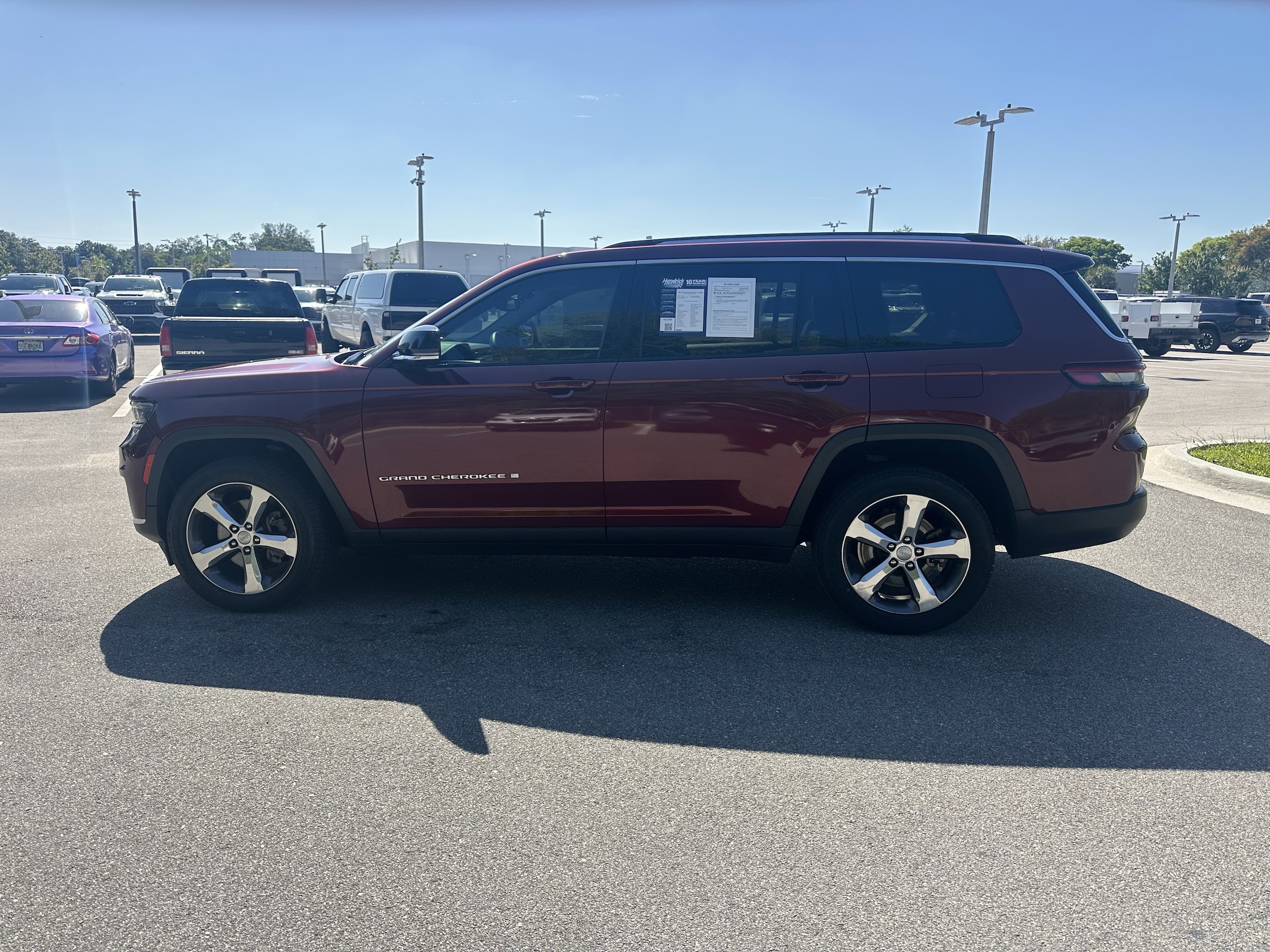 maroonページ Used 2021 Jeep Grand Cherokee L For Sale in Naples, FL VIN