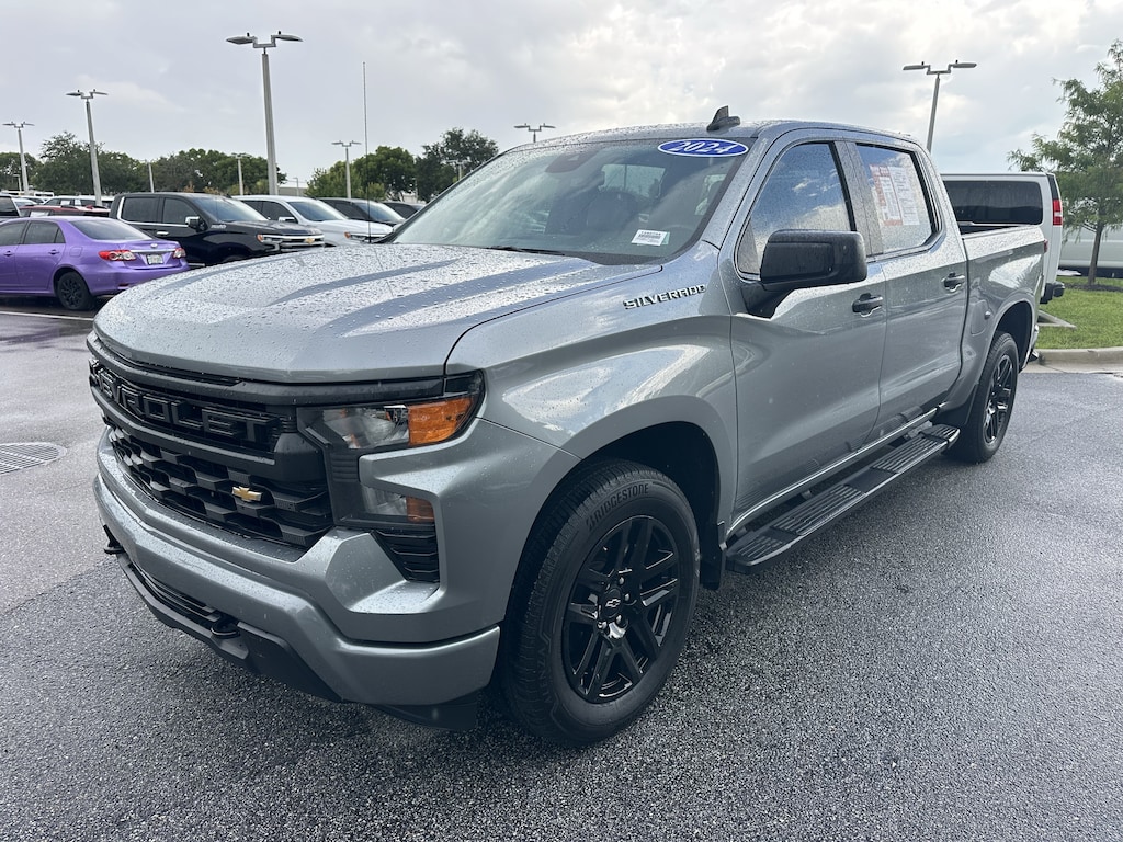Used 2024 Chevrolet Silverado 1500 Custom Pickup