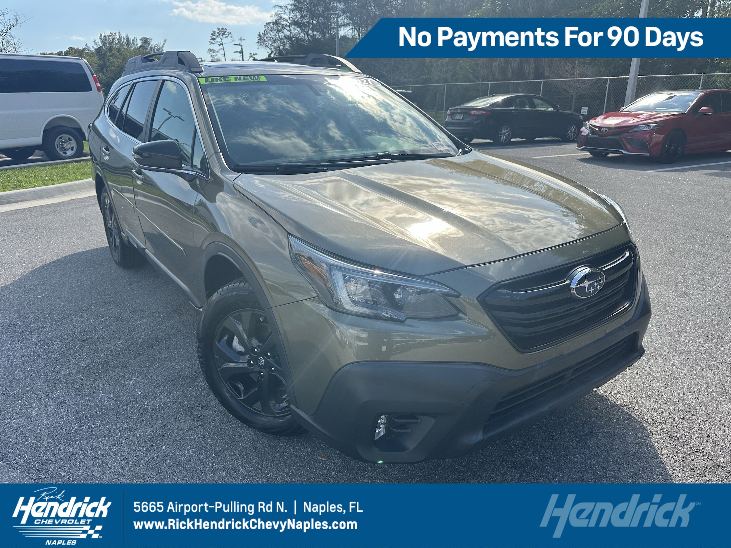 Used 2021 Subaru Outback For Sale in Naples, FL VIN