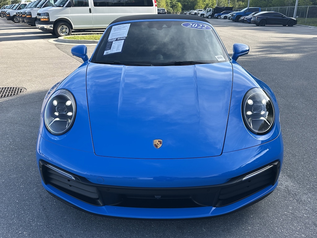 Used 2022 Porsche 911 Carrera Convertible