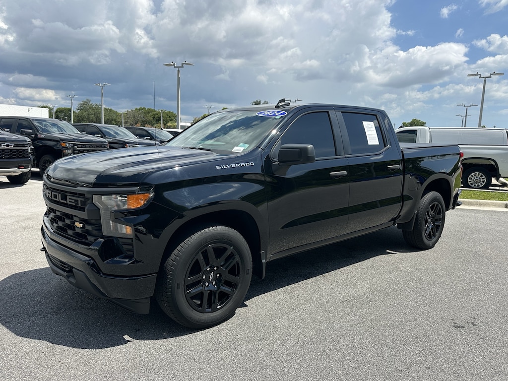 Used 2024 Chevrolet Silverado 1500 Custom Pickup