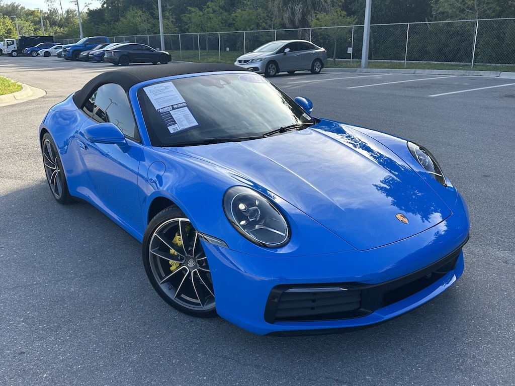 Used 2022 Porsche 911 Carrera Convertible