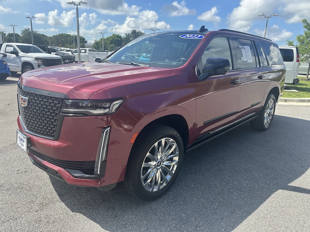 Used 2022 CADILLAC Escalade ESV Premium Luxury SUV