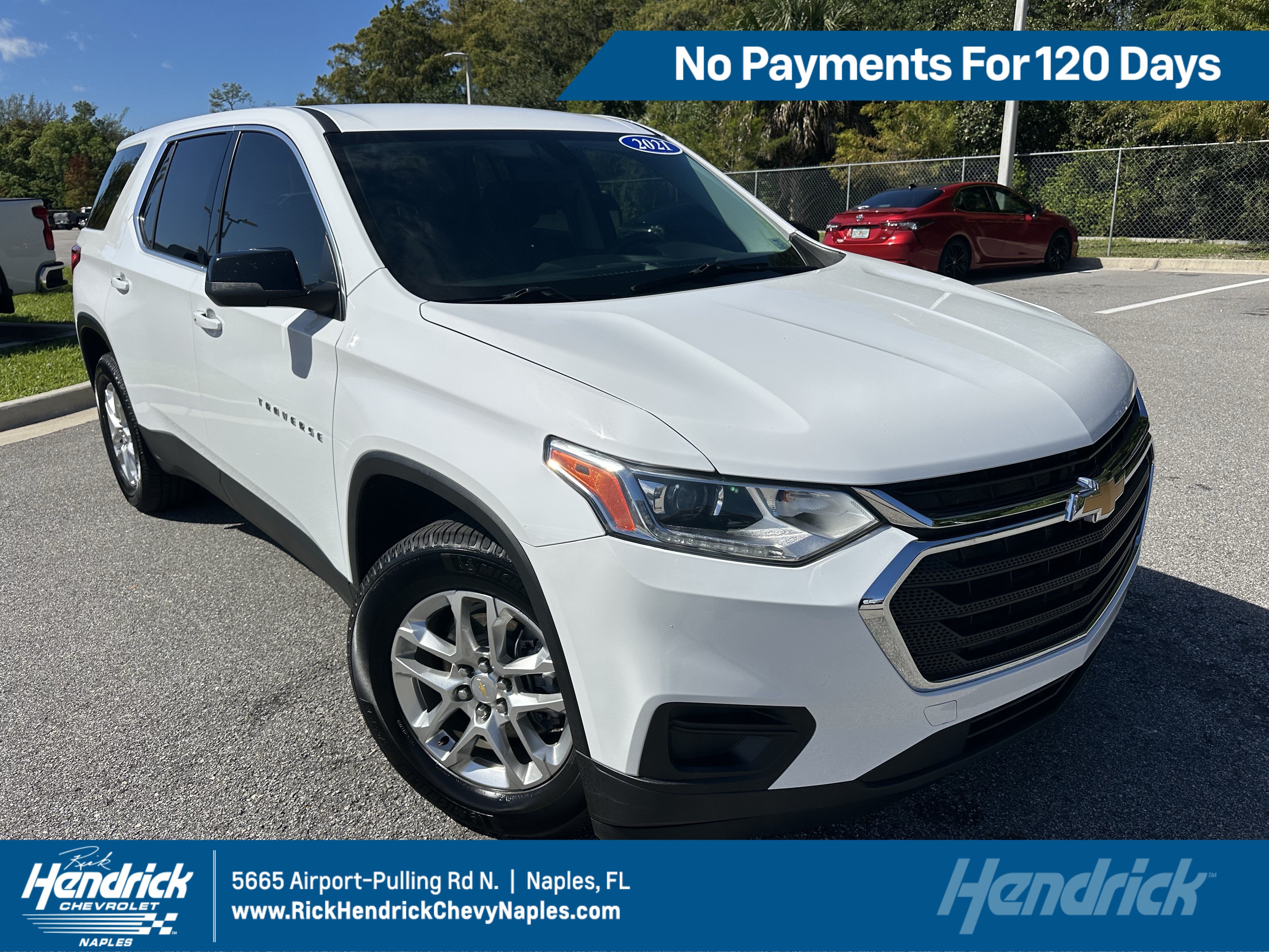 Used 2021 Chevrolet Traverse LS SUV