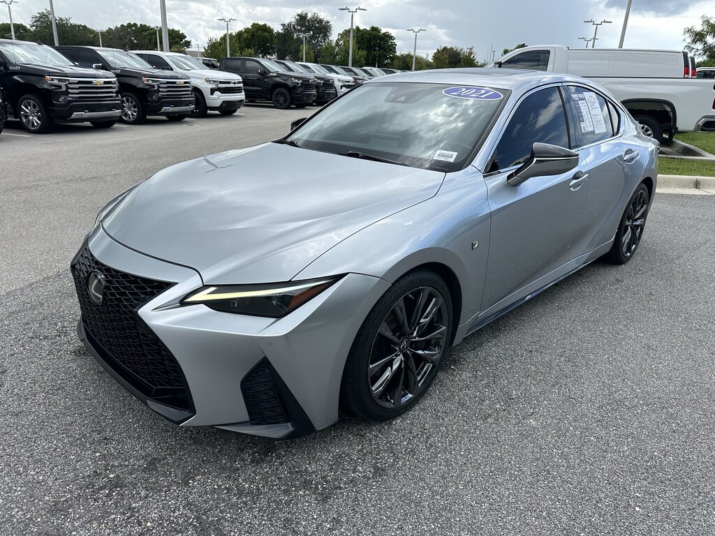 Used 2021 Lexus IS IS 350 F SPORT Sedan