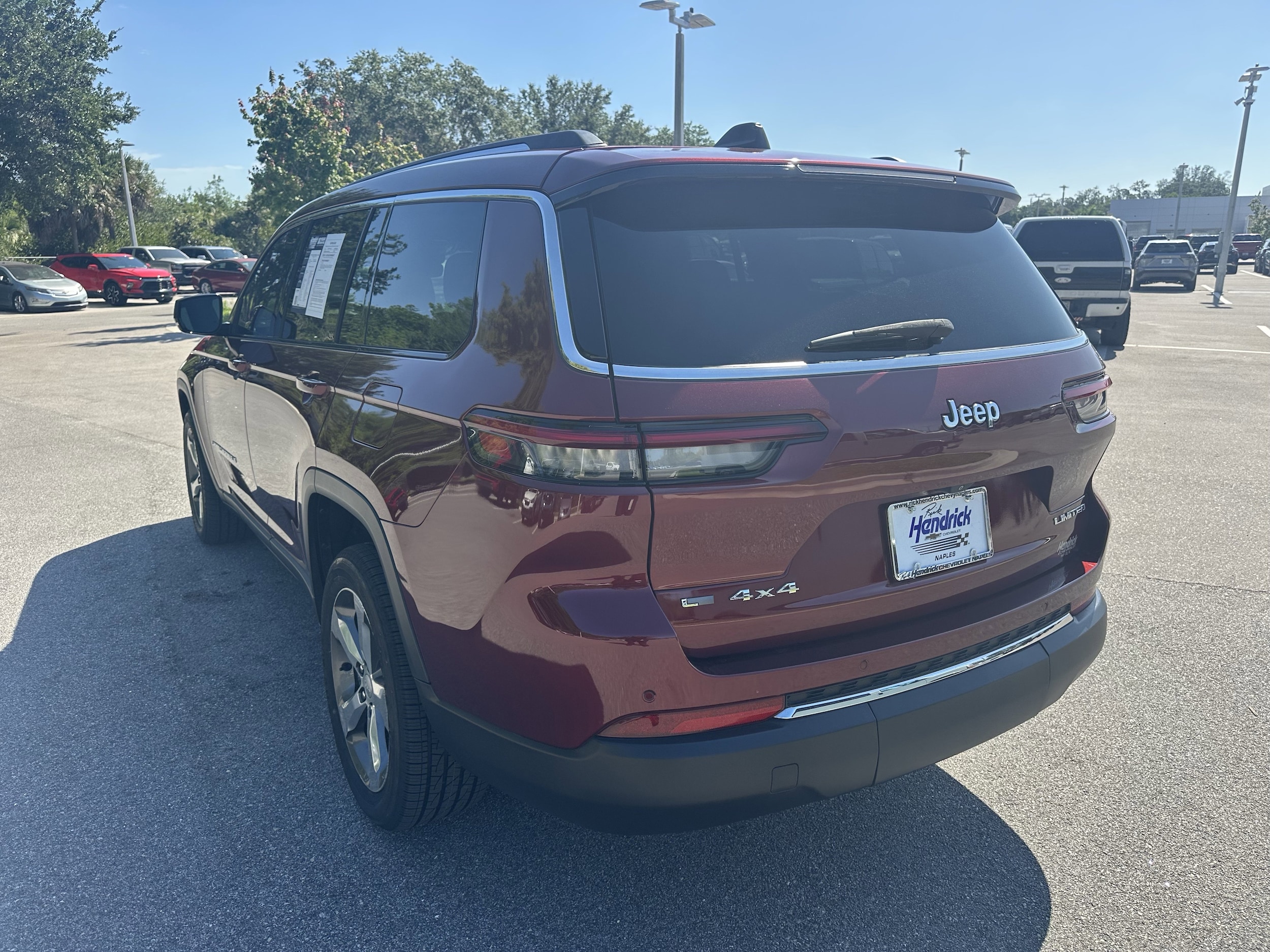 Used 2021 Jeep Grand Cherokee L For Sale in Naples, FL VIN