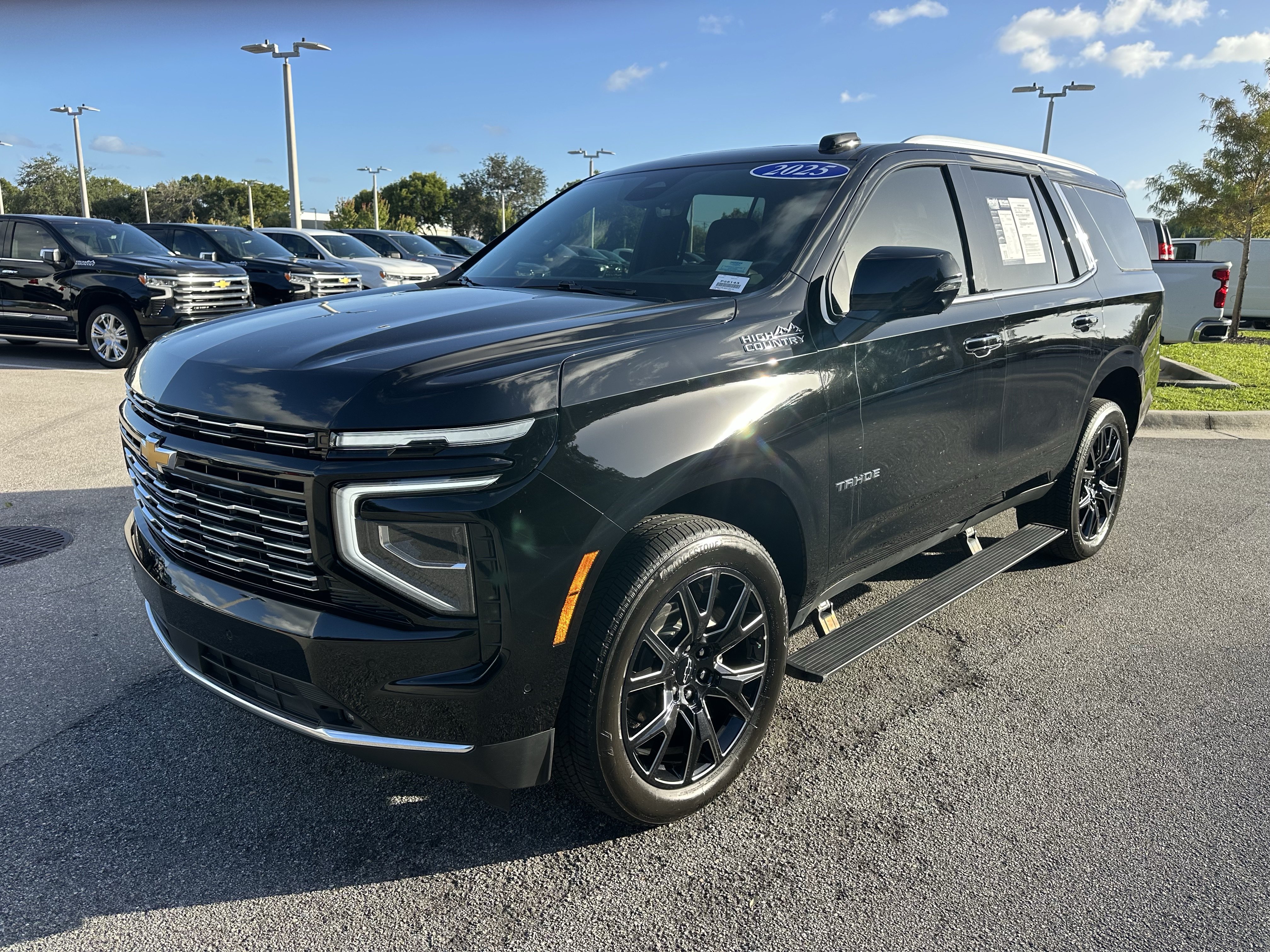 Used 2025 Chevrolet Tahoe High Country SUV