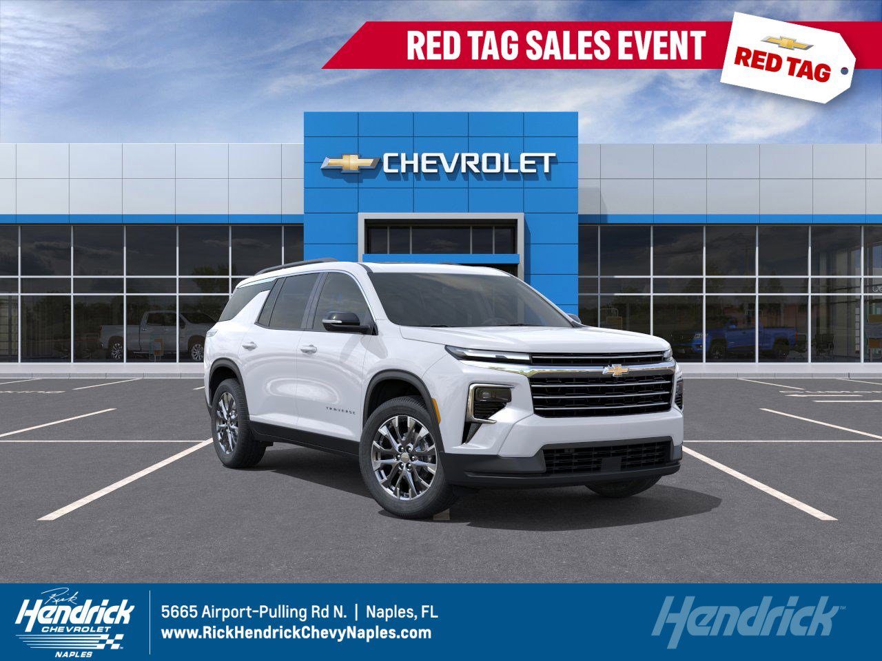 New 2025 Chevrolet Traverse For Sale in Naples - VIN: 1GNEVGRS2SJ288189, image size:1280x960