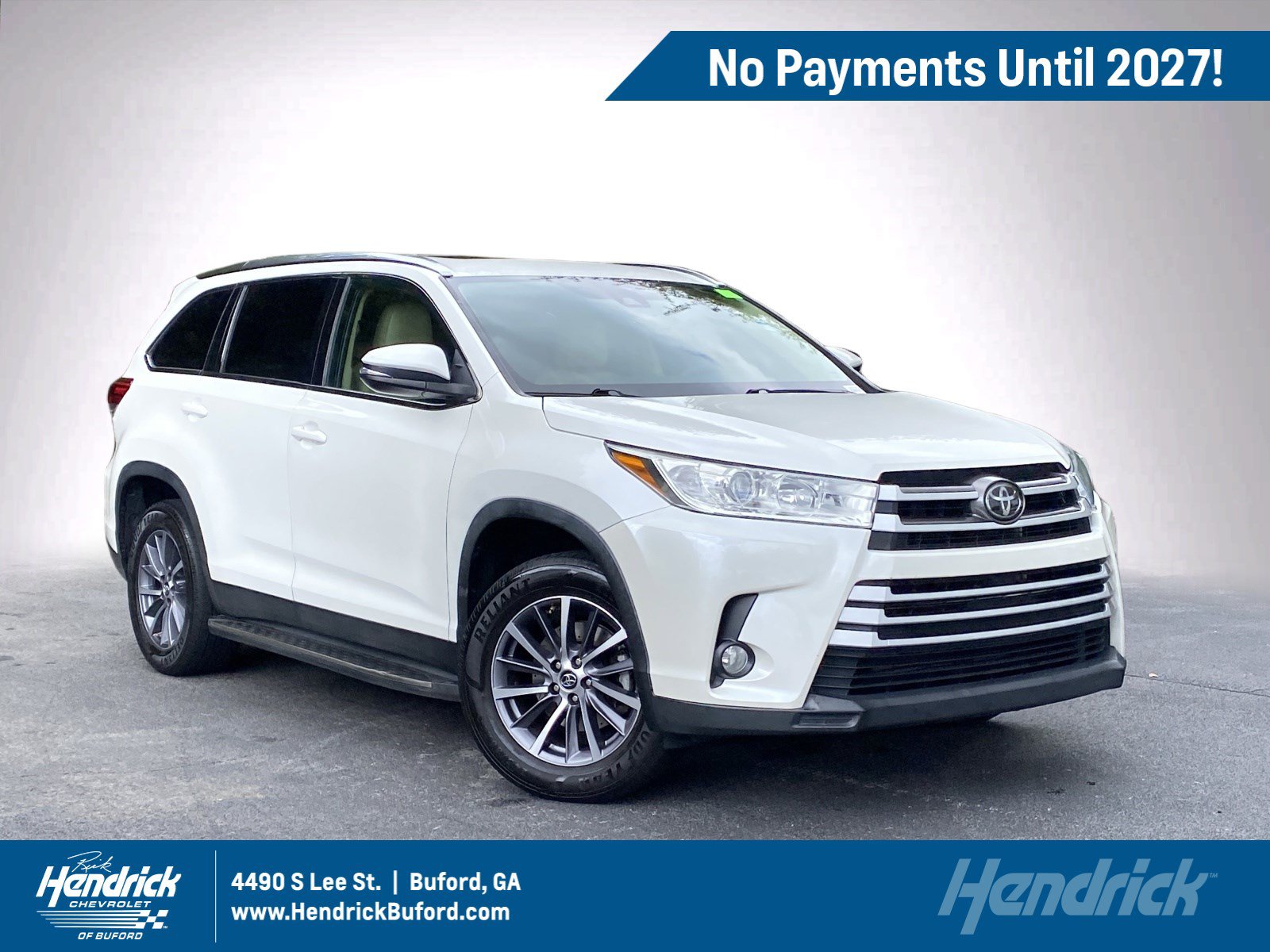 2019 Toyota Highlander XLE 2019 Toyota Highlander XLE