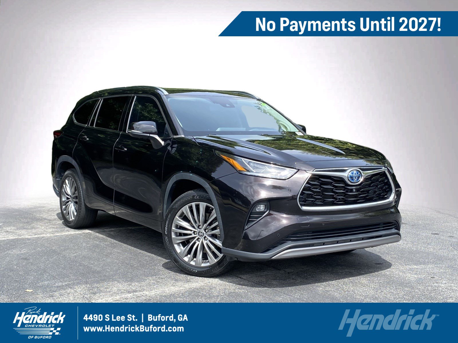 2022 Toyota Highlander Hybrid Platinum