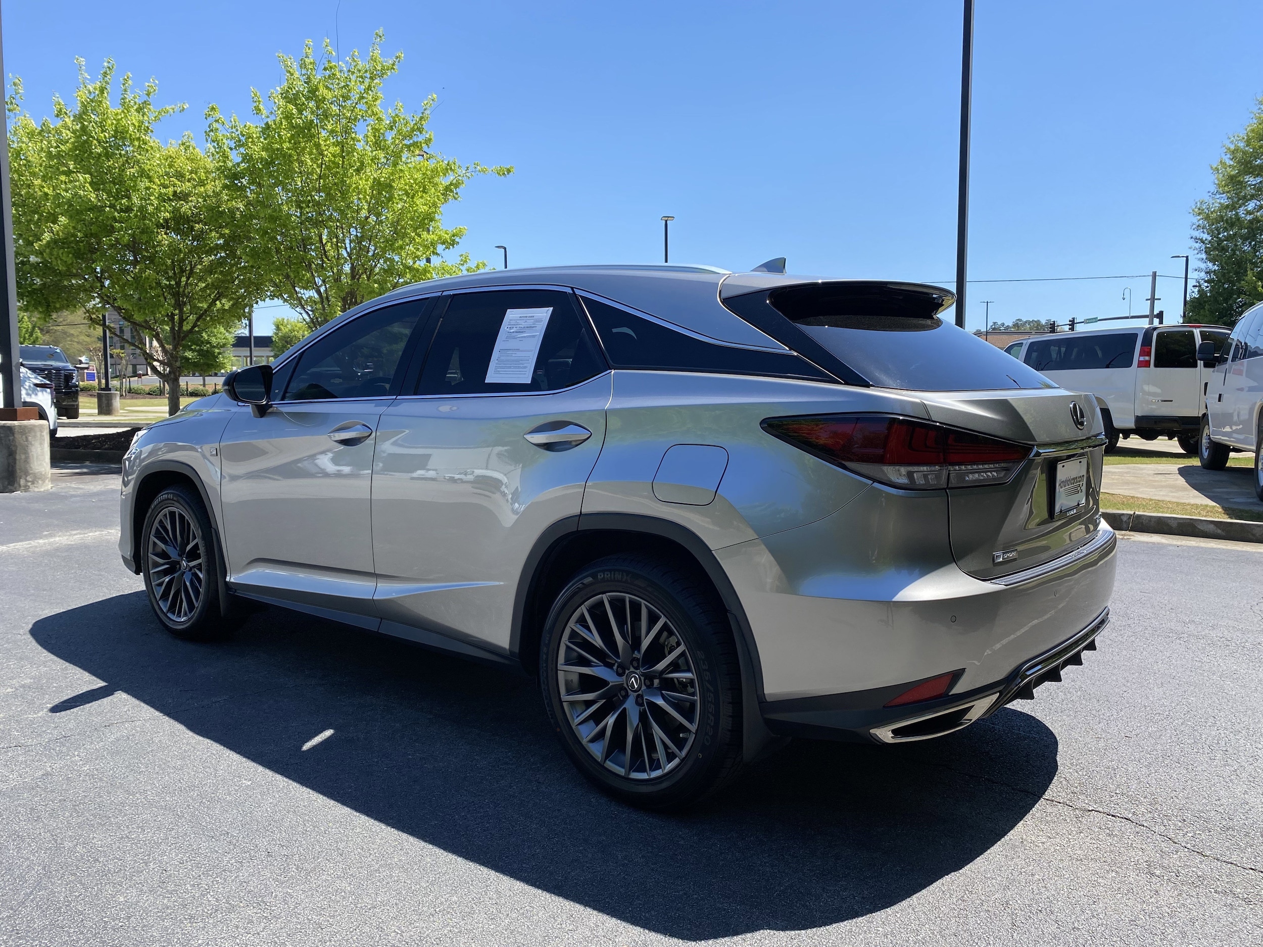 2021 LEXUS RX RX 350 F SPORT Handling photo 5