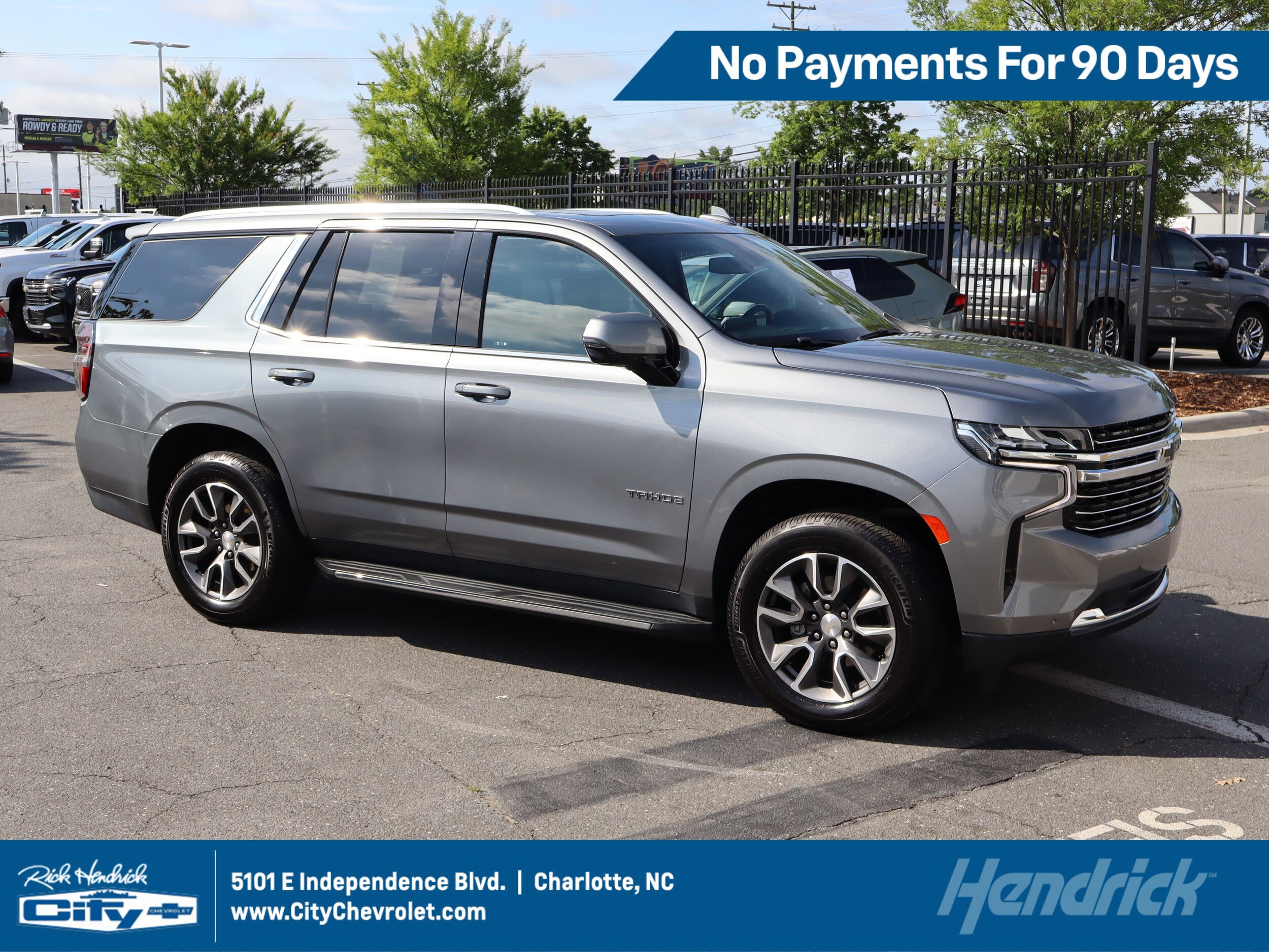 Used 2022 Chevrolet Tahoe For Sale in Charlotte, NC VIN 