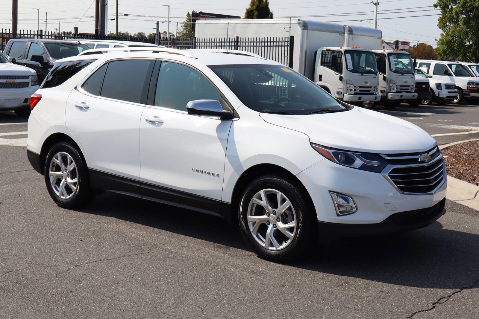 Used 2020 Chevrolet Equinox Premier with VIN 2GNAXXEV2L6250016 for sale in Charlotte, NC