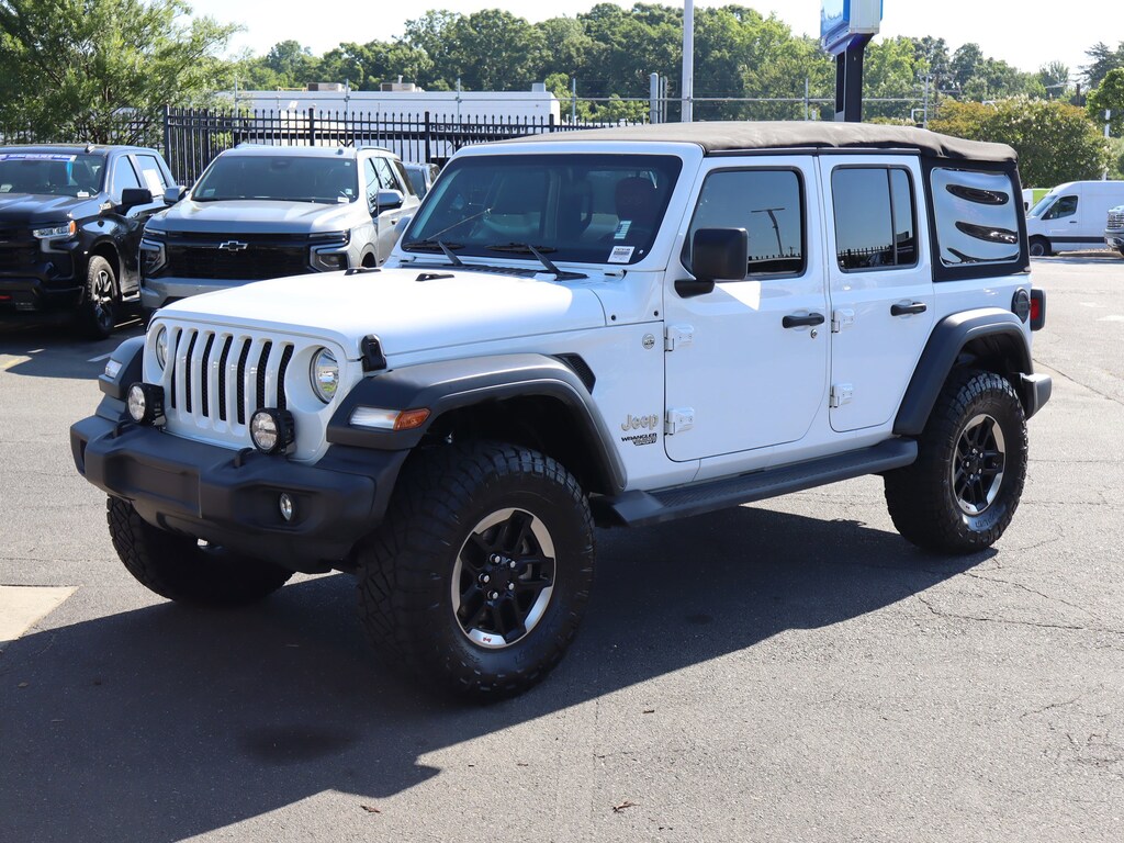 Used 2018 Jeep Wrangler Unlimited Sport S Convertible