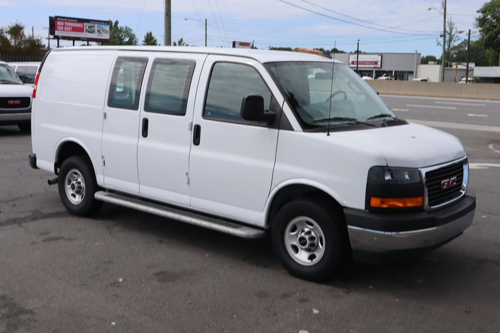 Used 2022 GMC Savana Cargo Work Van with VIN 1GTW7AFP8N1271616 for sale in Charlotte, NC