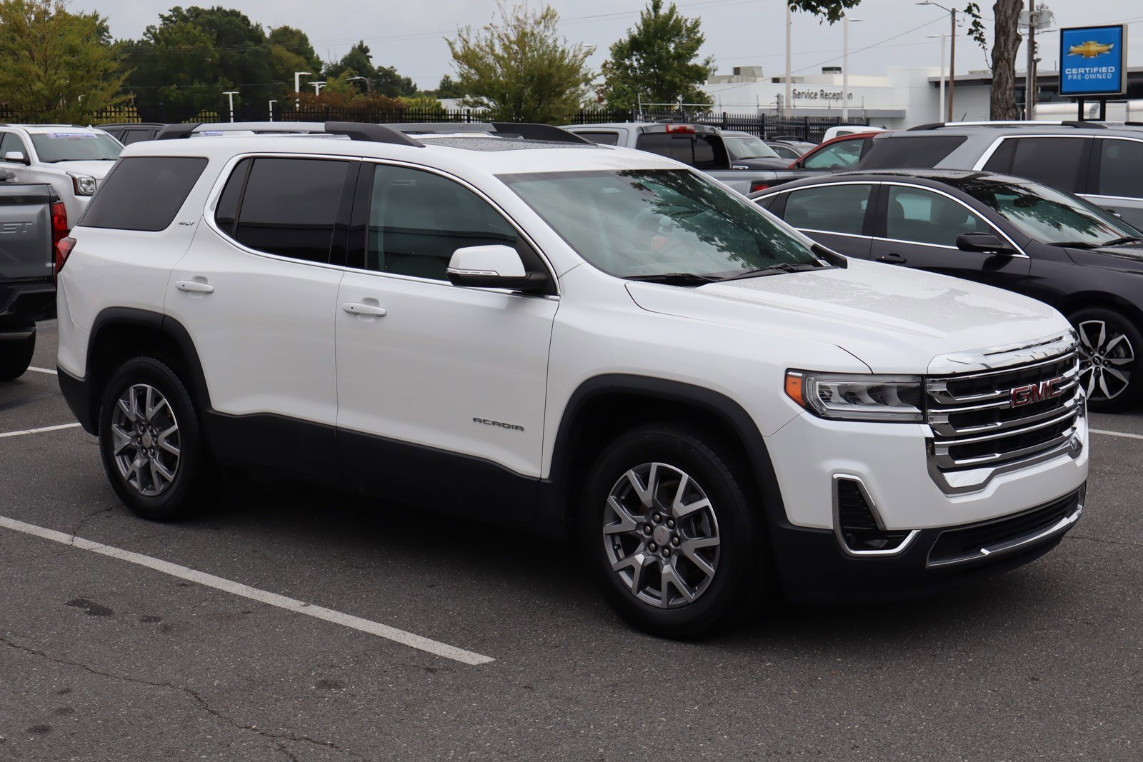 Used 2020 GMC Acadia SLT with VIN 1GKKNMLS9LZ193784 for sale in Charlotte, NC