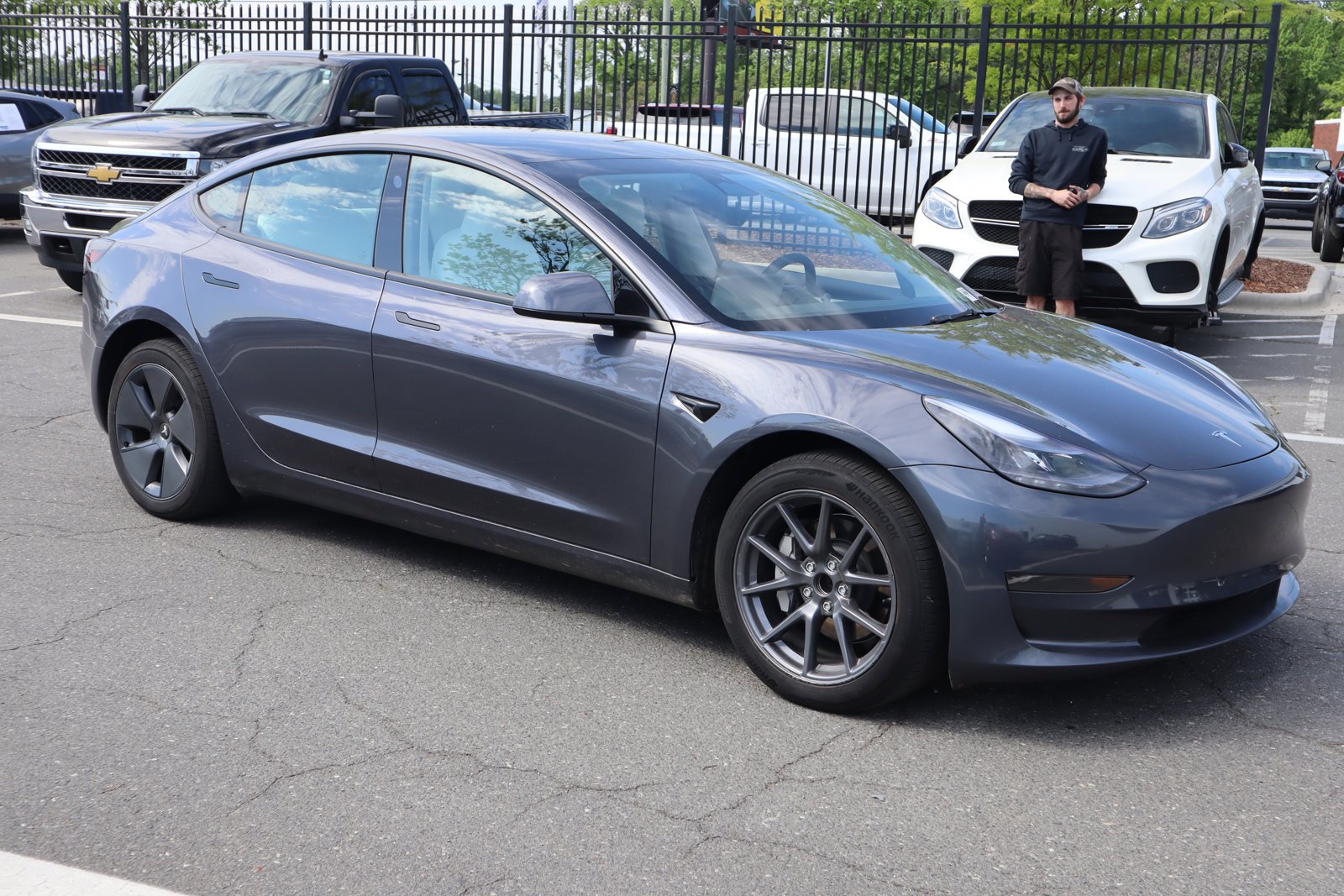 Used 2023 Tesla Model 3  with VIN 5YJ3E1EA3PF653200 for sale in Charlotte, NC