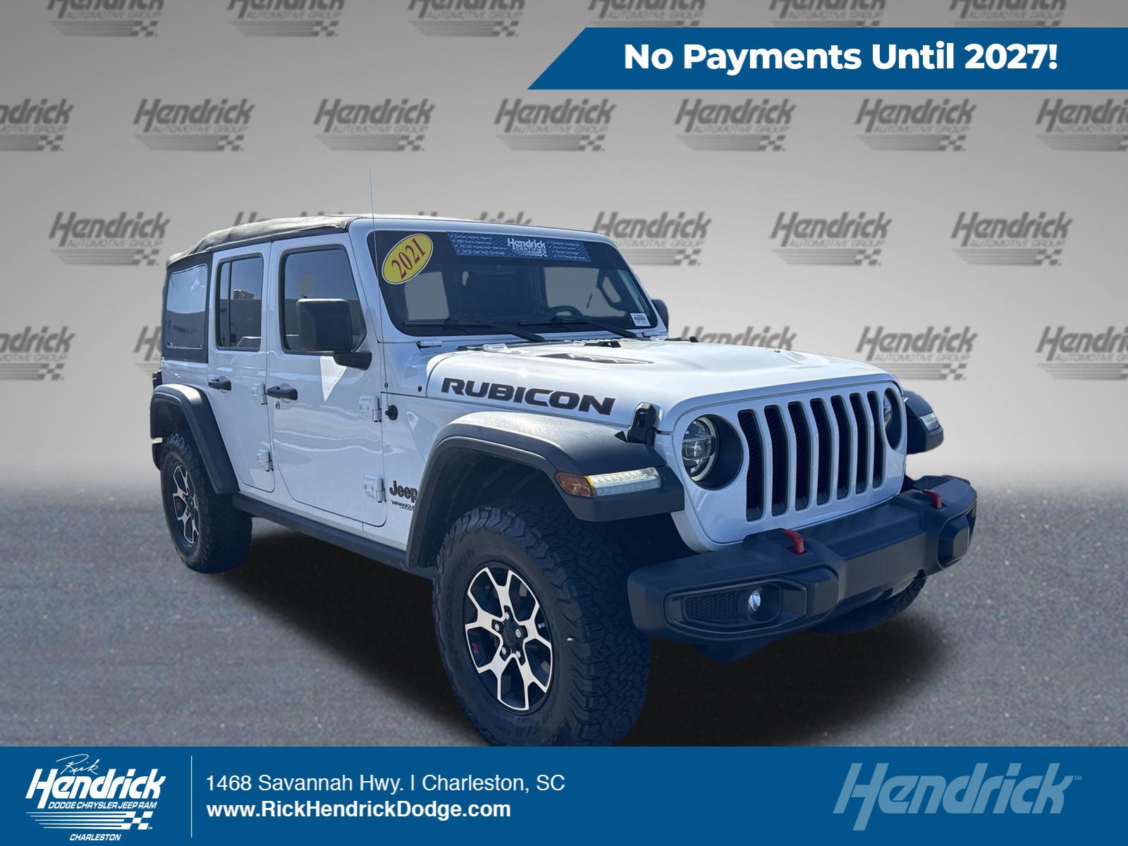 Used 2021 Jeep Wrangler Unlimited Rubicon Convertible
