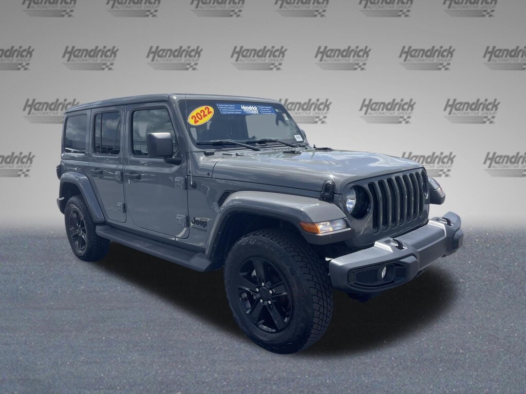 Used 2022 Jeep Wrangler Unlimited Sahara Altitude Convertible