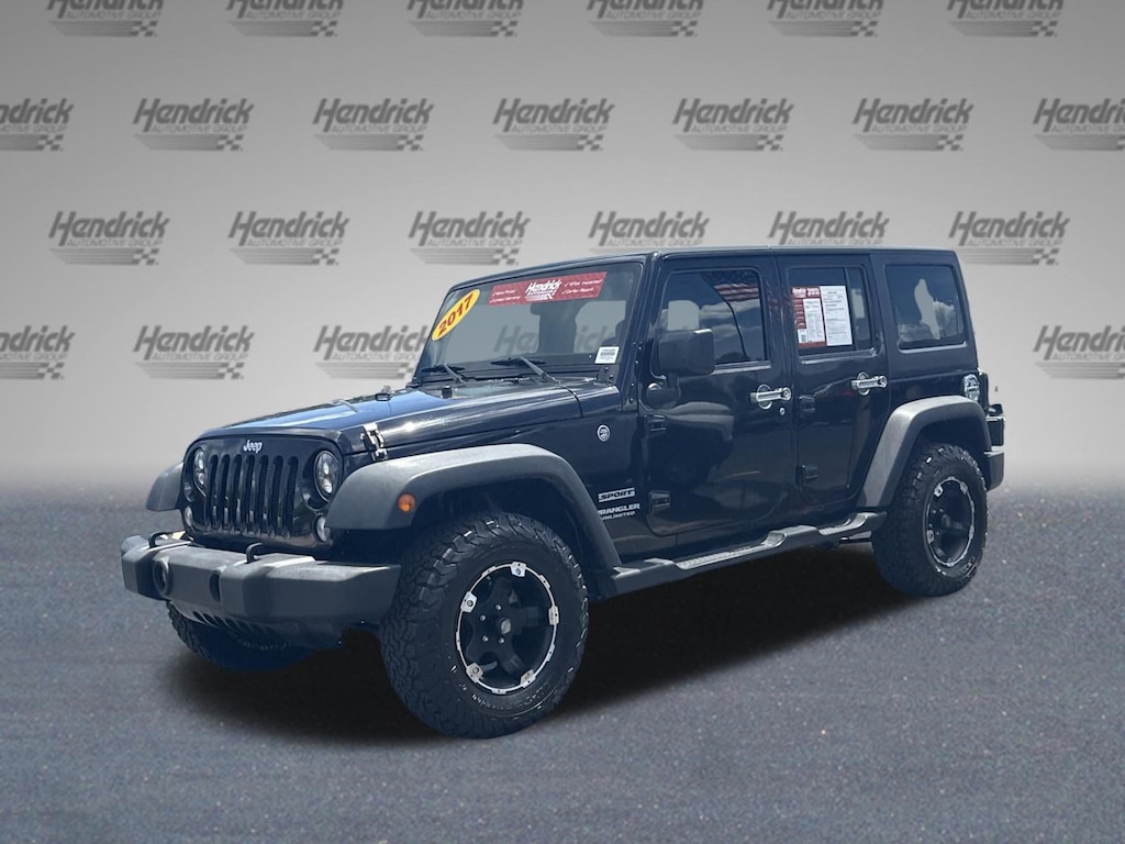 Used 2017 Jeep Wrangler Unlimited Sport Convertible