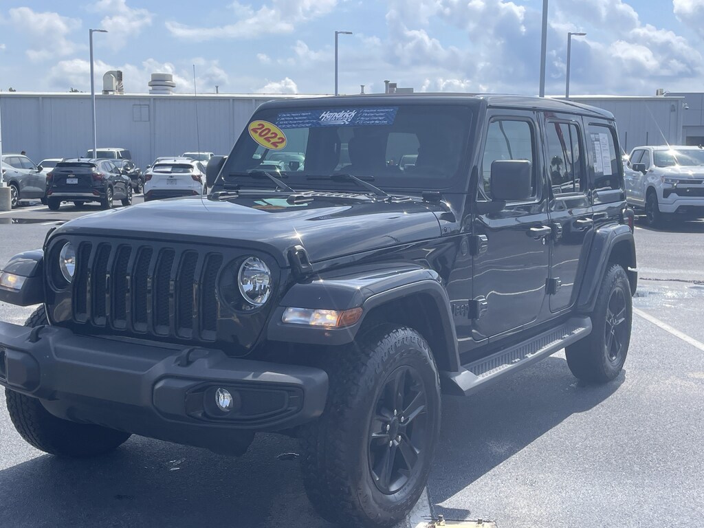 Used 2022 Jeep Wrangler Unlimited High Altitude Convertible