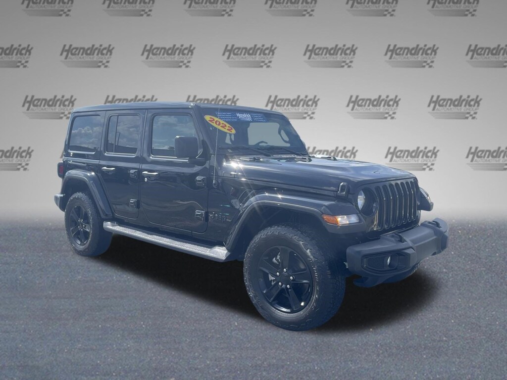 Used 2022 Jeep Wrangler Unlimited High Altitude Convertible