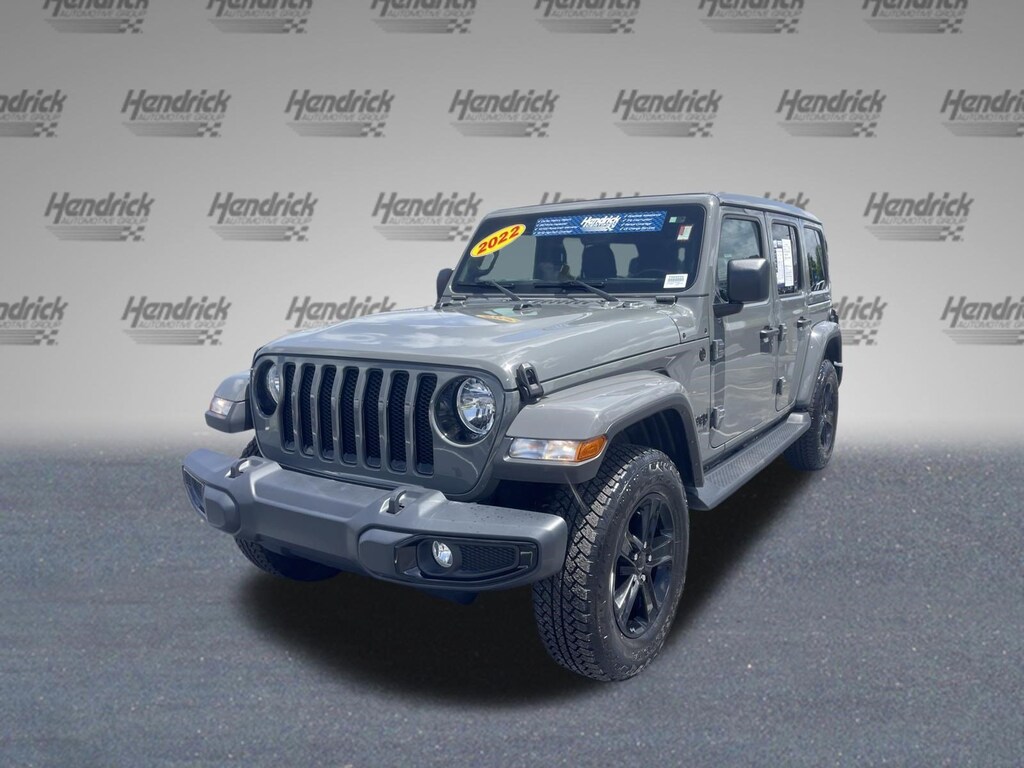 Used 2022 Jeep Wrangler Unlimited Sahara Altitude Convertible
