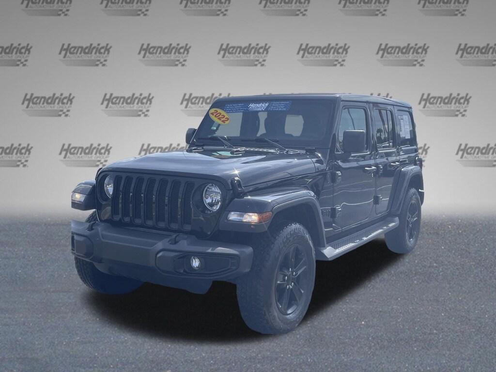 Used 2022 Jeep Wrangler Unlimited High Altitude Convertible
