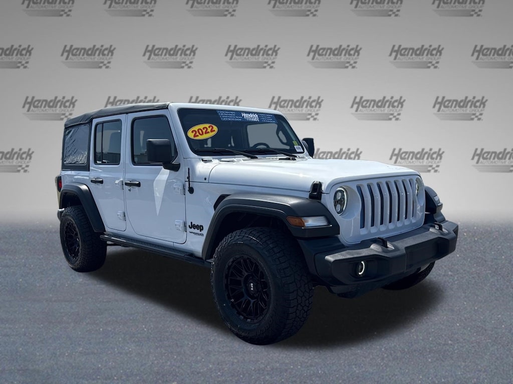 Used 2022 Jeep Wrangler Unlimited Sport Convertible