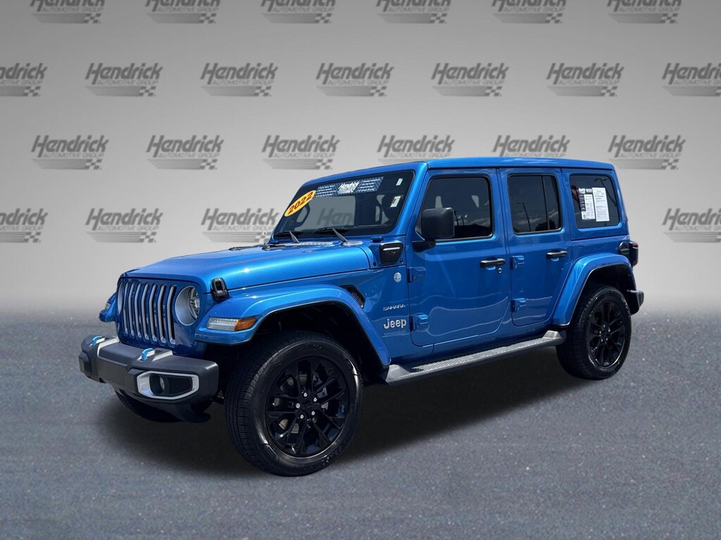 Used 2022 Jeep Wrangler 4xe Unlimited Sahara Convertible