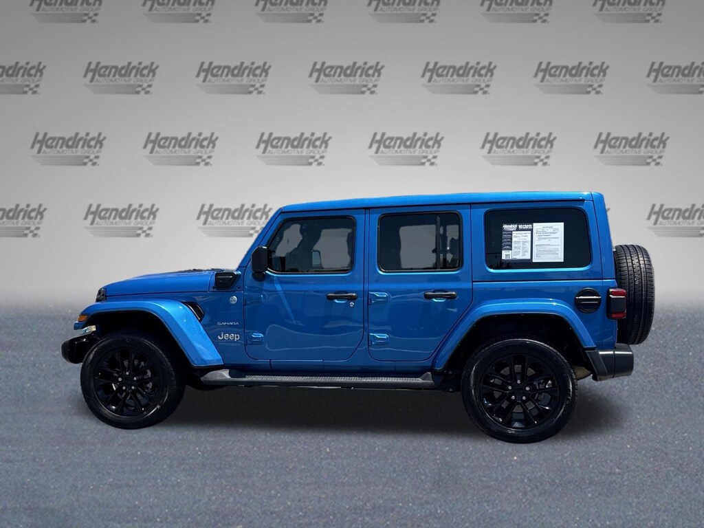 Used 2022 Jeep Wrangler 4xe Unlimited Sahara Convertible