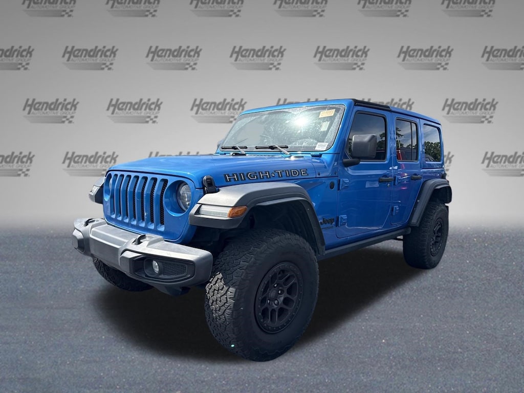 Used 2022 Jeep Wrangler Unlimited High Tide Convertible